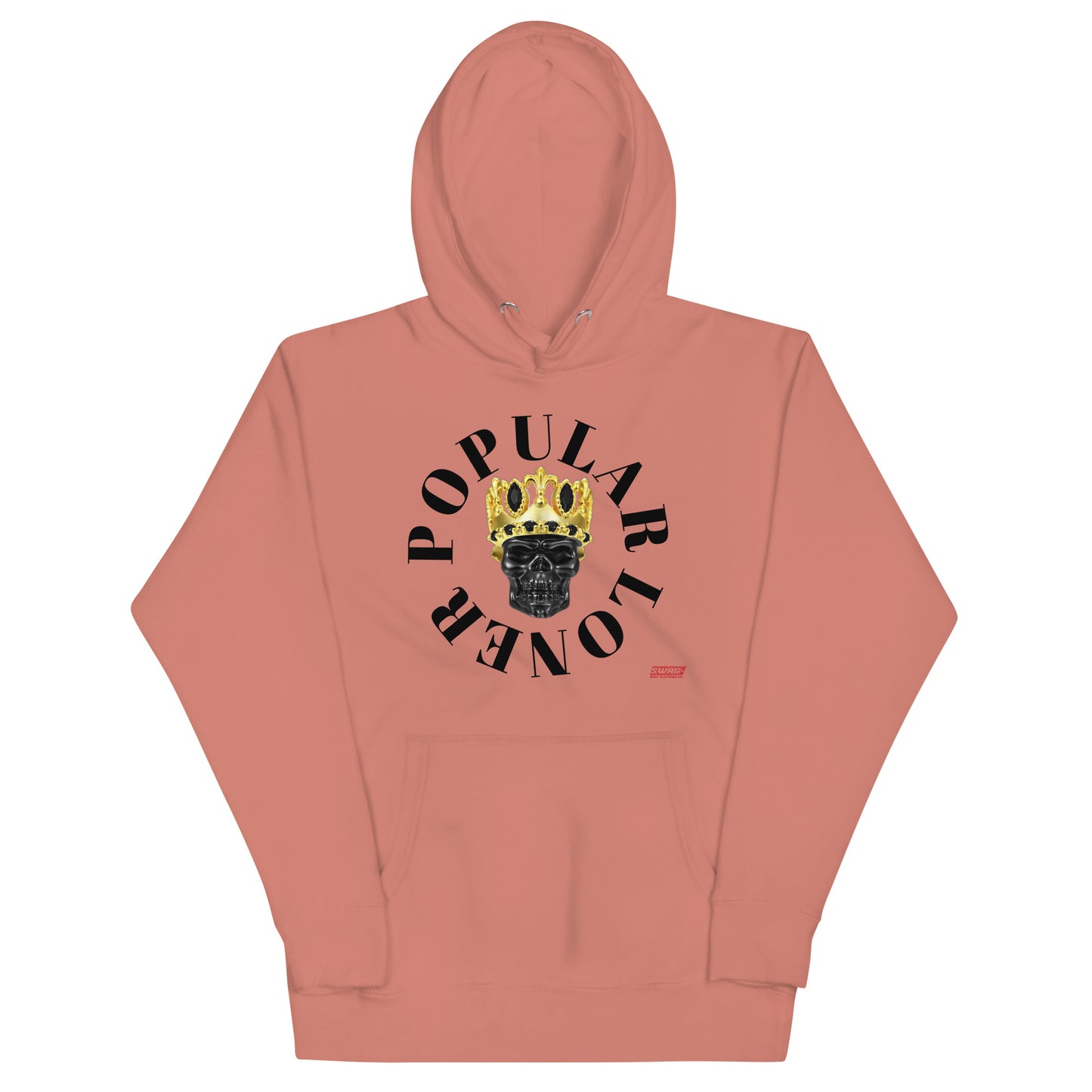 Popular Loner Skull Print Unisex Hoodie - Swag Spot Clothing Co