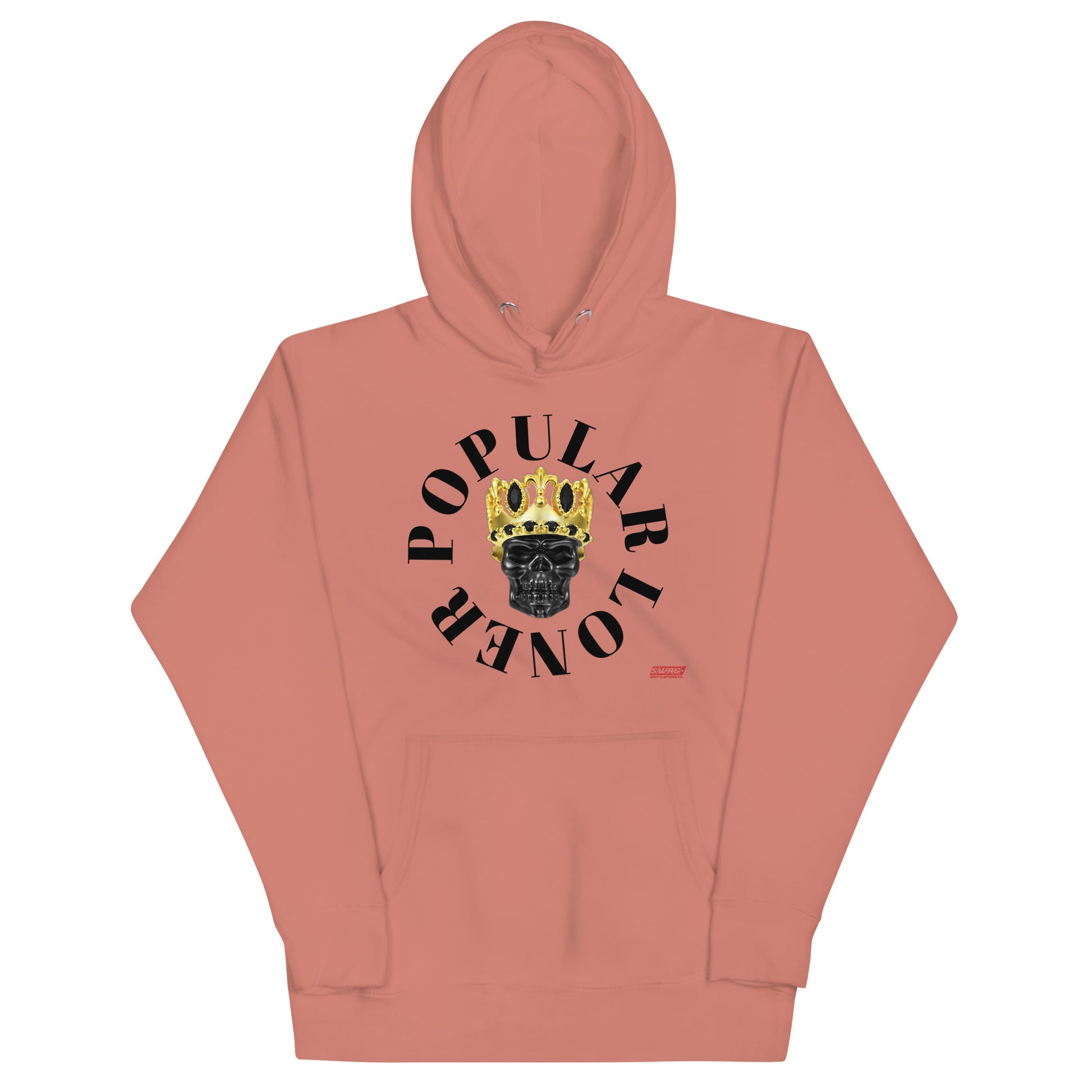 Popular Loner Skull Print Unisex Hoodie - Swag Spot Clothing Co