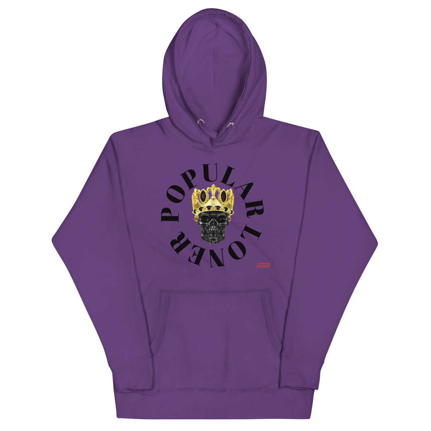 Popular Loner Skull Print Unisex Hoodie - Swag Spot Clothing Co
