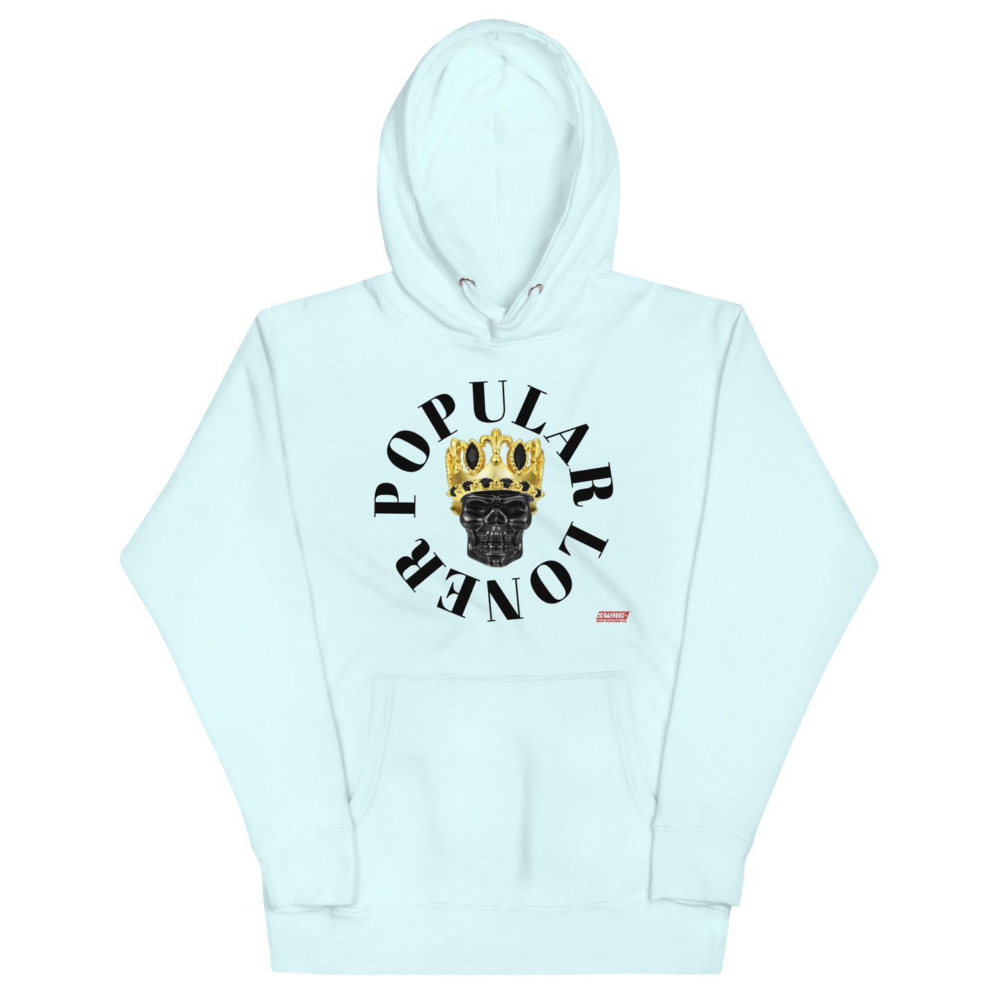 Popular Loner Skull Print Unisex Hoodie - Swag Spot Clothing Co