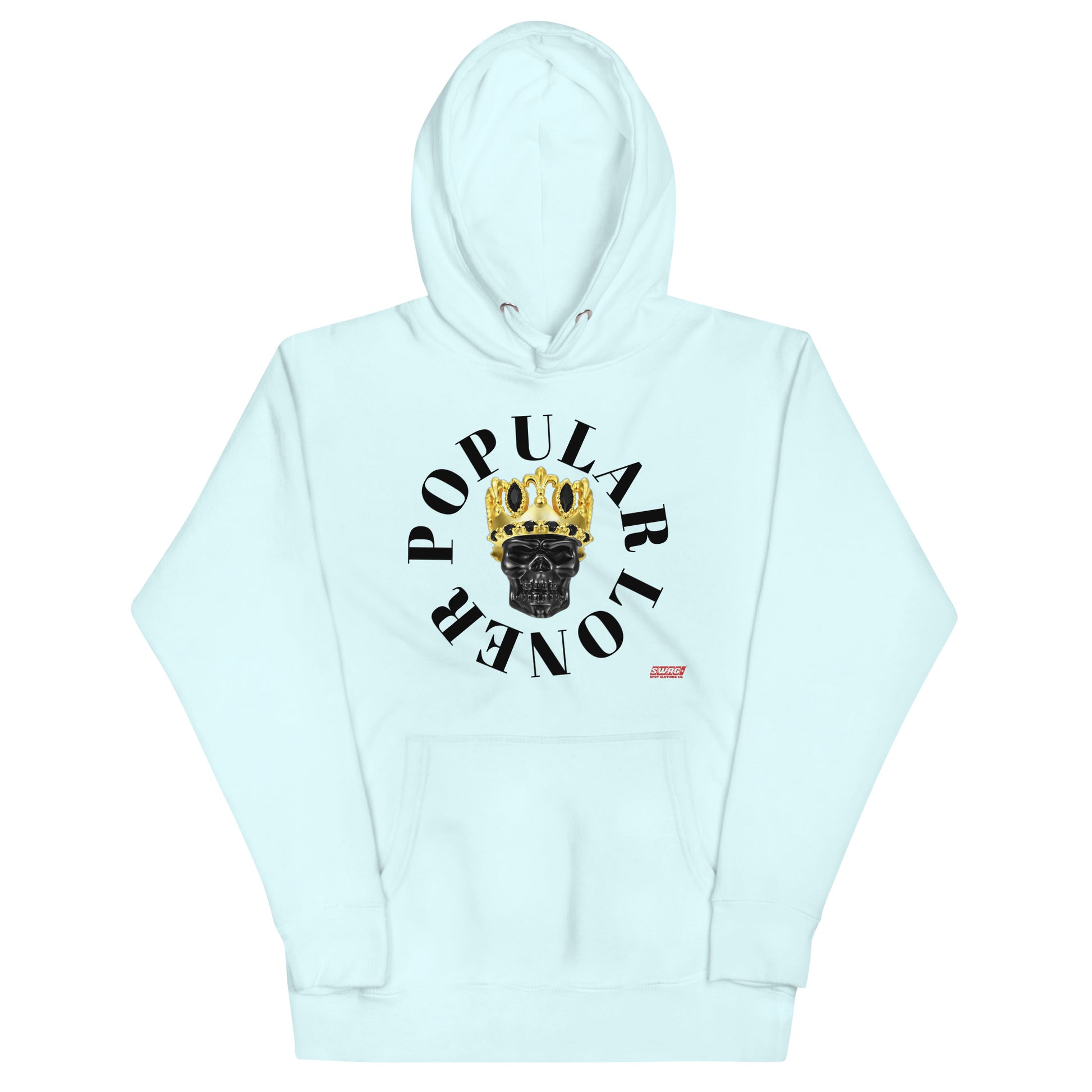 Popular Loner Skull Print Unisex Hoodie - Swag Spot Clothing Co