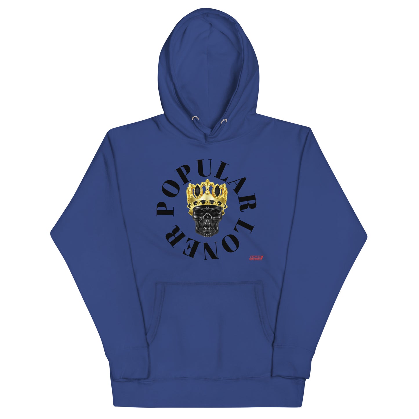 Popular Loner Skull Print Unisex Hoodie - Swag Spot Clothing Co