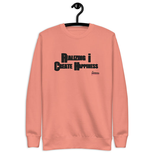 R.I.C.H Embroidered Unisex Premium Sweatshirt - Swag Spot Clothing Co