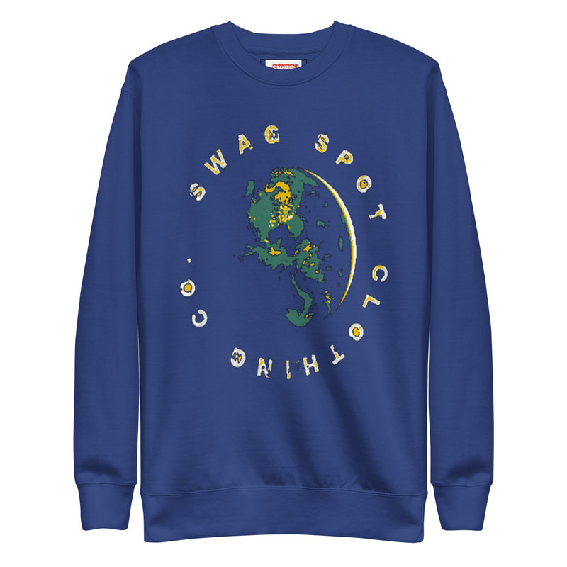 Swag World Green Graphic Unisex Premium Sweatshirt
