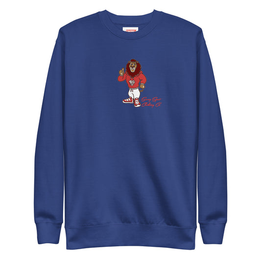 Swag Lion Embroidered Unisex Premium Adult Sweatshirt - Swag Spot Clothing Co
