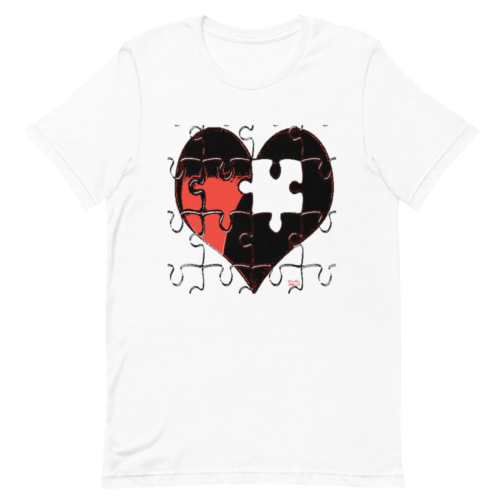 Pieces Of Me (Black)Short-Sleeve Unisex T-Shirt - Swag Spot Clothing Co