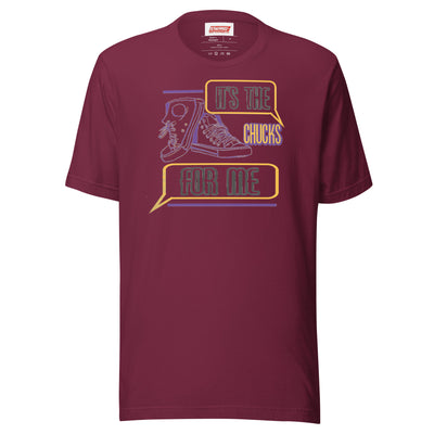 It's The Chucks Purple Short-Sleeve Unisex T-Shirt - Swag Spot Clothing Co