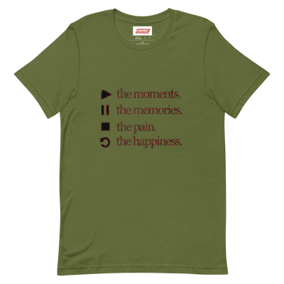 Play The Moments Short-Sleeve Unisex T-Shirt by Wisam - Swag Spot Clothing Co