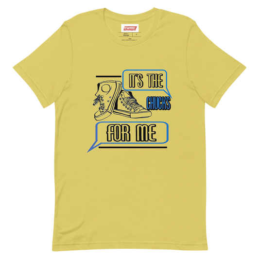 It's The Chucks Blue Short-Sleeve Unisex T-Shirt - Swag Spot Clothing Co