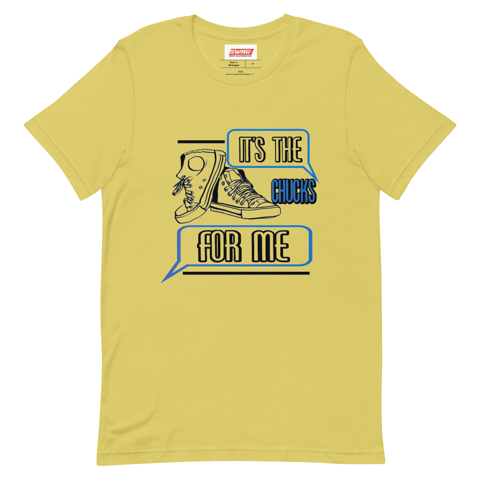 It s The Chucks Blue Short Sleeve Unisex T Shirt Toast XL