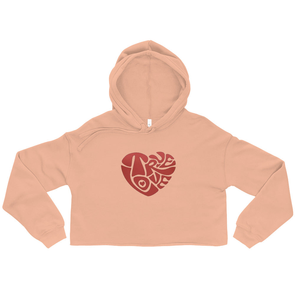 True Love by Wisam Women’s Crop Hoodie - Swag Spot Clothing Co