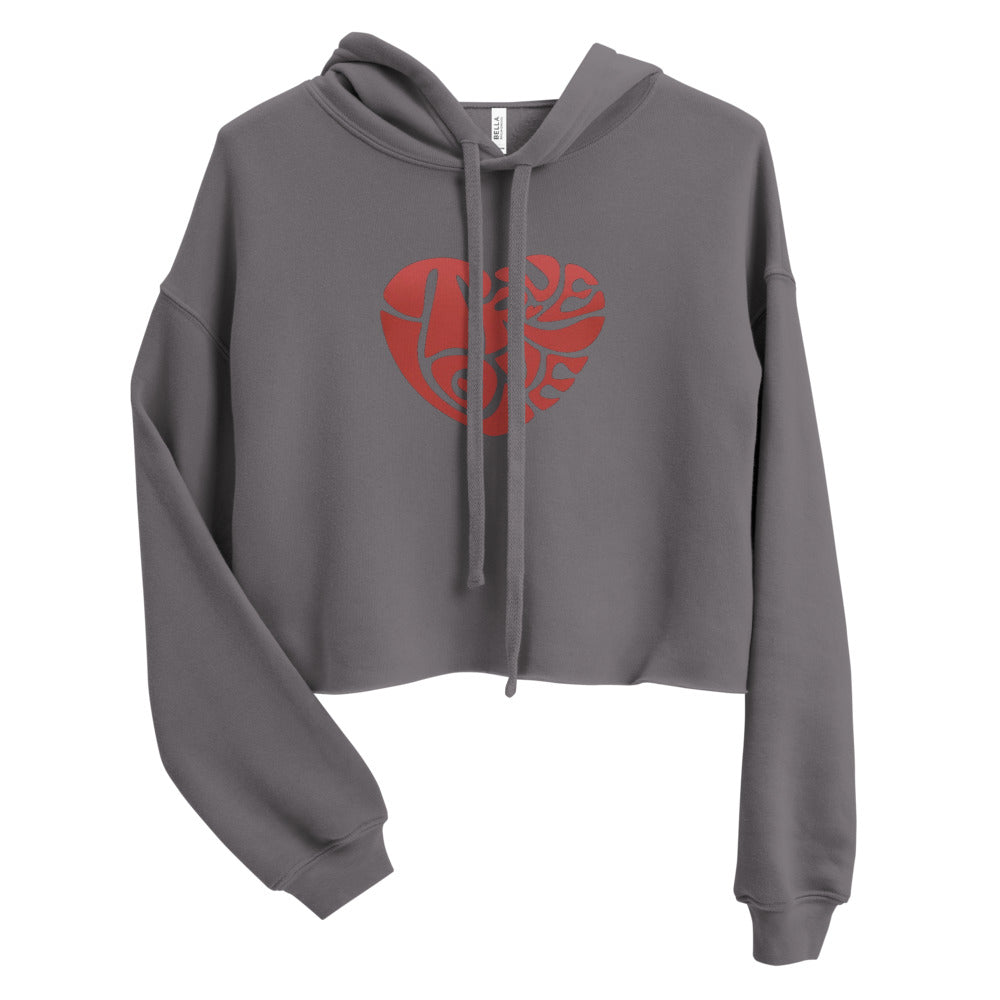 True Love by Wisam Women’s Crop Hoodie - Swag Spot Clothing Co